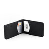 PETTERI leather card wallet in black - MOIMOI accessories