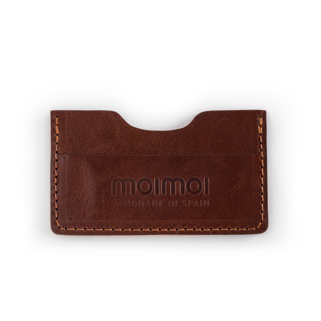 SAMI card wallet in brown - MOIMOI accessories