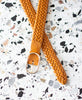 TELLERVO braided belt in amber - MOIMOI accessories