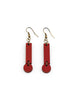 CERILLA earrings in red - MOIMOI accessories