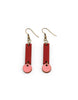 CERILLA earrings in red and pink - MOIMOI accessories